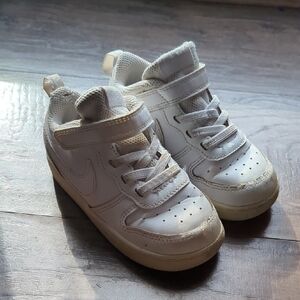 White Nike All Day Play Toddler Sneakers